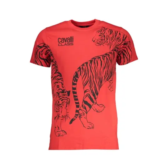 Cavalli Class Herre Topper Rød 2XL,