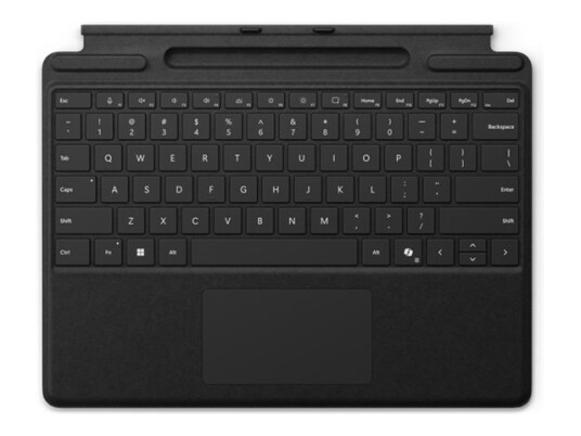 Microsoft Surface Pro Tastatur med Berøringsplate - QWERTY - Svart Microsoft Surface Pro Tastatur med Berøringsplate - QWERTY - Svart