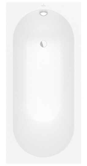 VILLEROY & BOCH OBERON BADEKAR 160X75 FOR INNBYGGING STONE WHITE