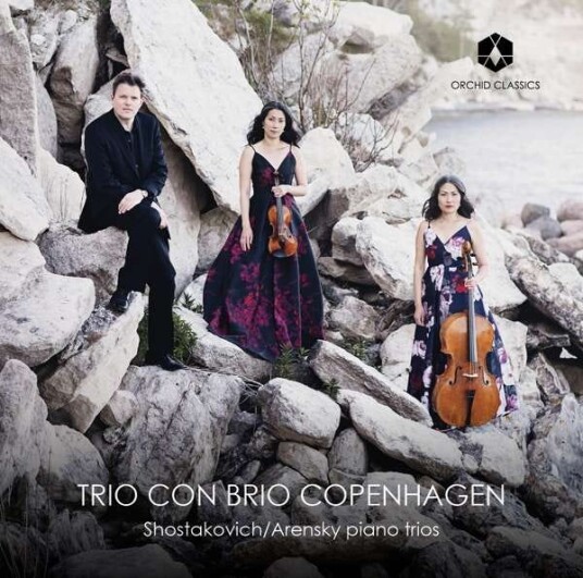 Trio Con Brio Copenhagen, Anton Arensky, Dmitri Shostakovich Shostakovich & Arensky: Piano Trios CD Trio Con Brio Copenhagen, Anton Arensky, Dmitri Shostakovich Shostakovich & Arensky: Piano Trios CD