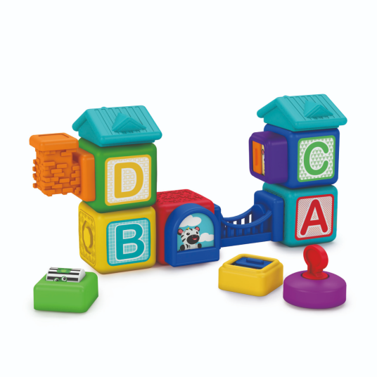 Baby Einstein Bridge & Learn™ Magnetiske Aktivitetsklodser Baby Einstein Bridge & Learn™ Magnetiske Aktivitetsklodser