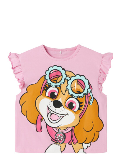 name it Nmfmara Paw Capsl Nreg Top Box Cplg Pink 104