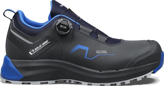 Solid Gear Vernesko Sonar Low Svart/Blå 37