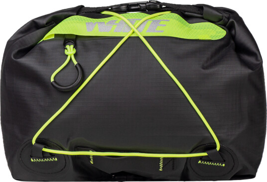 White Traveler Handlebar Bag, sykkelbag for styret STD BLACK