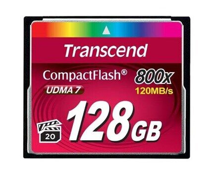 Transcend Compact Flash 800x - 128GB