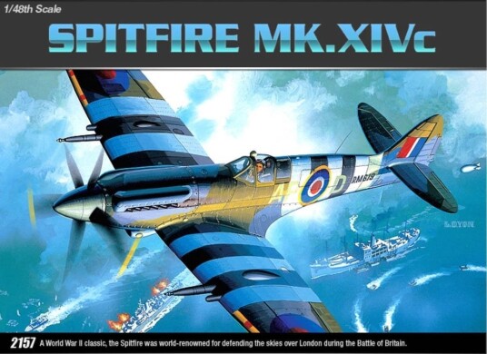Academy 1/48 Spitfire Mk.XIVc Academy 1/48 Spitfire Mk.XIVc