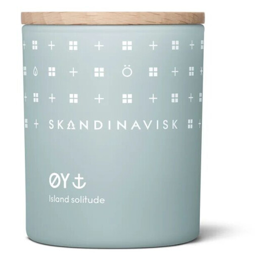 Skandinavisk Øy duftlys med lokk 65 g