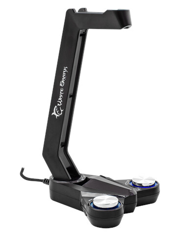 Hvit Shark Totem PRO Headset Stand