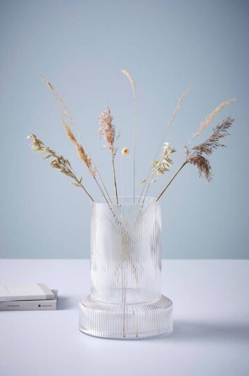 Jotex ATTICUS glassvase - høyde 28,5 cm Klart glass 1704655-03-0 1619519-02-0