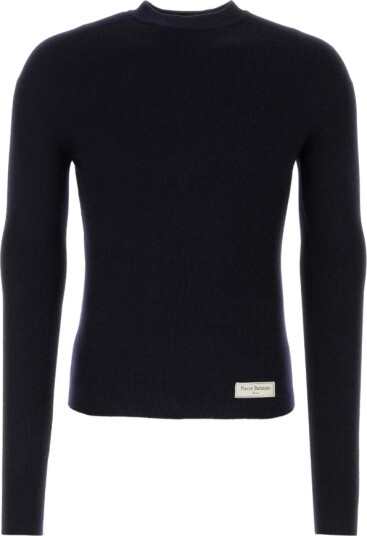 Balmain Herre Strikkevarer Blå L, Balmain Herre Strikkevarer Blå L,