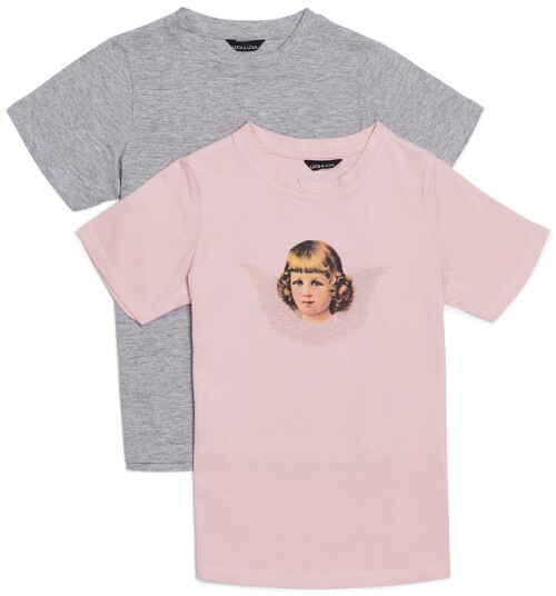 Luca &  Lola Angel Topp 2-pack Pink 146-152