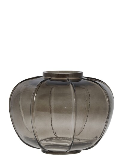 Lene Bjerre Dornia Vase Grey DARK H15CM
