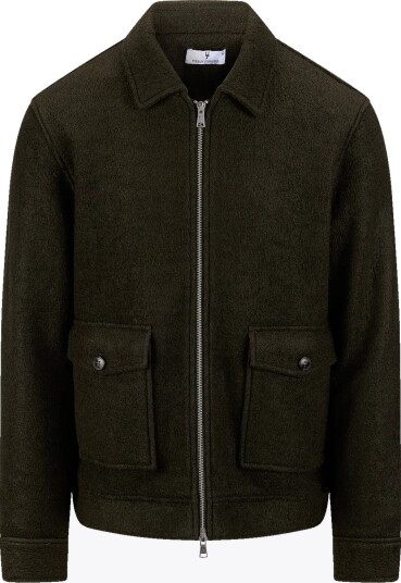 Urban Pioneers Merrick Wool Jacket Grønn S
