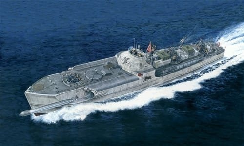 Italeri 1:35 Schnellboot Type S-100 Modellbåt PRM Edition