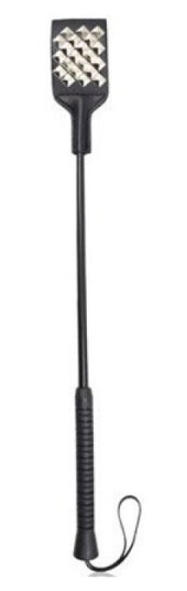 Square Spot Riding Crop
