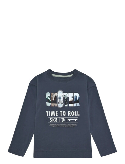 Minymo T Shirt Ls Navy 110 Minymo T Shirt Ls Navy 110