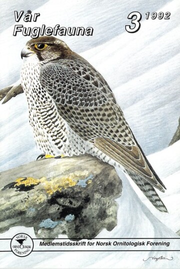 Norsk Ornitologisk Forening Vår Fuglefauna   1992 3 årgang 15