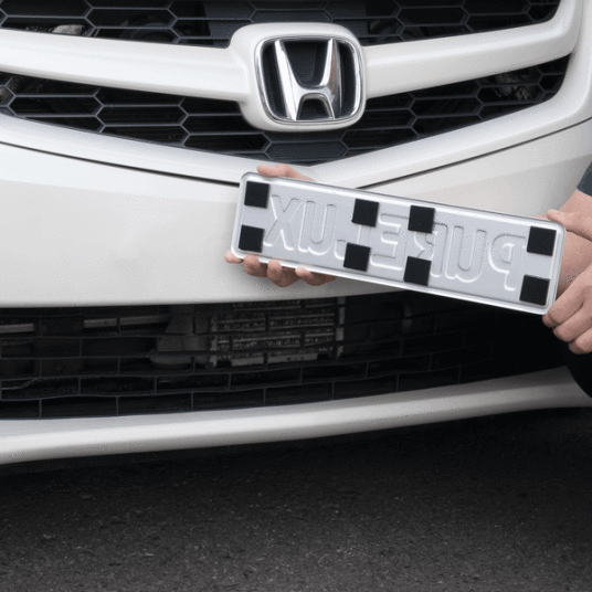 Nummerskiltholder PURELUX Magnetic License Plate 1 sett for ett nummerskilt