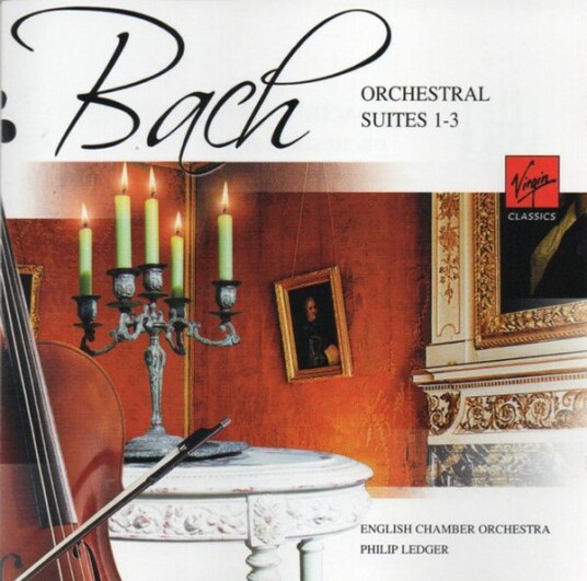 Johann Sebastian Bach   English Chamber Orchestra Philip Ledger – Orchestral Suites 1 3 CD