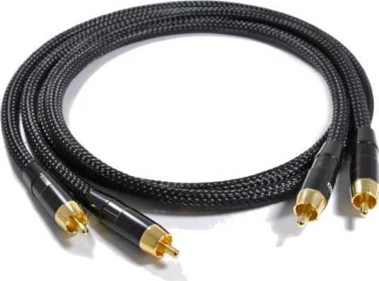 Melodika Rca Cinch-Kabel X2 Rca Cinch X2 1 M Svart