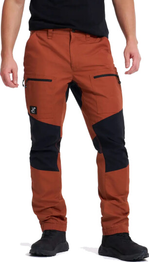 Revolutionrace Turbukse & Fritidsbukse Nordwand Pro Pants Herre Rusty Orange/Black S