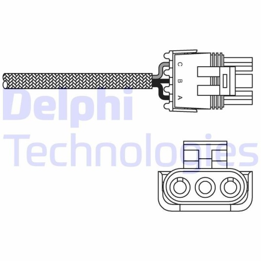 Lambdasonde DELPHI ES10969 12B1