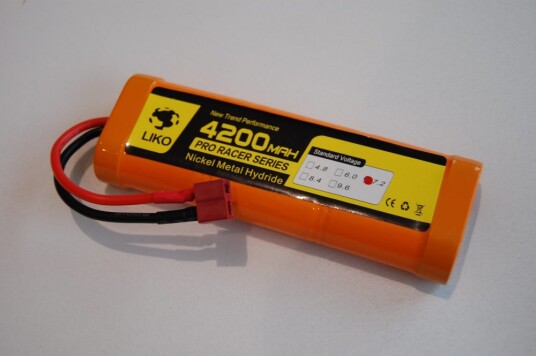 Liko Pro 4200mAh 7.2v NiMh Deans plug Liko Pro 4200mAh 7.2v NiMh Deans plug