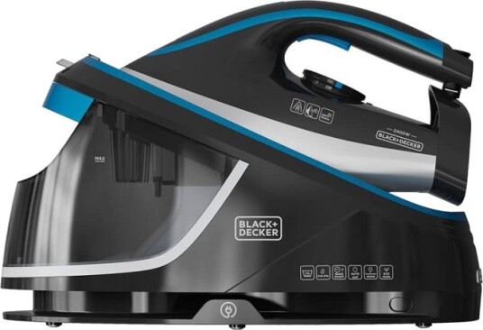 BLACK+DECKER Steam Station 1.5L Svart