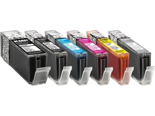 Kmp Multipack C107pixv - 4-Pack - Høy Ytelse - Svart Gul Cyan Magenta - Kompatibel - Blekkpatron (Alternativ For: Canon 0318C001 Canon 0332C001 Canon 0333C001 Canon 0334C001 Canon Cli-571Cxl Canon Cli-571Mxl Canon Cli-571Yxl Canon Pgi-570P