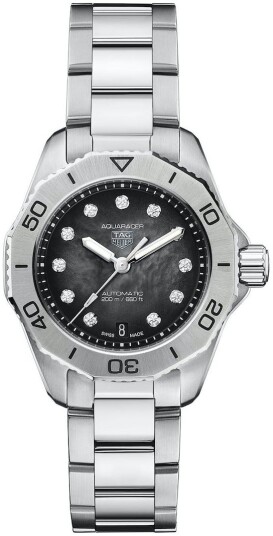 TAG Heuer Dameklokke WBP2410.BA0622 Aquaracer Professional Sort/Stål