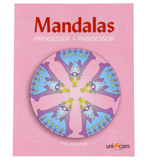 Mandalas malebok Eventyrlige prinsesser Mandalas malebok Eventyrlige prinsesser
