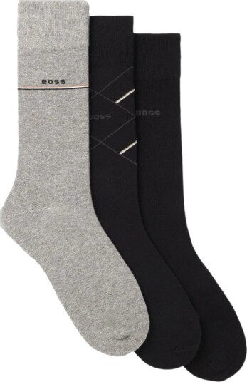 BOSS 3Prs Giftset Icon Cc Grey 40 46