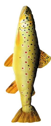 Fiskepute - Ørret - Samo Trutta - 62 cm Fiskepute - Ørret - Samo Trutta - 62 cm