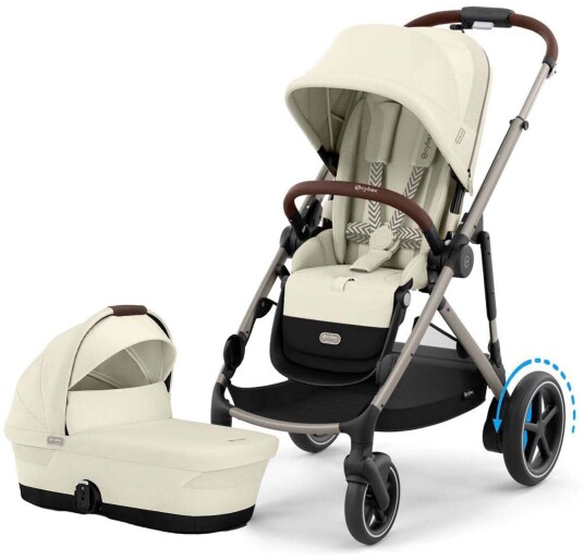Cybex e Gazelle S Duovogn Seashelle Beige/Taupe