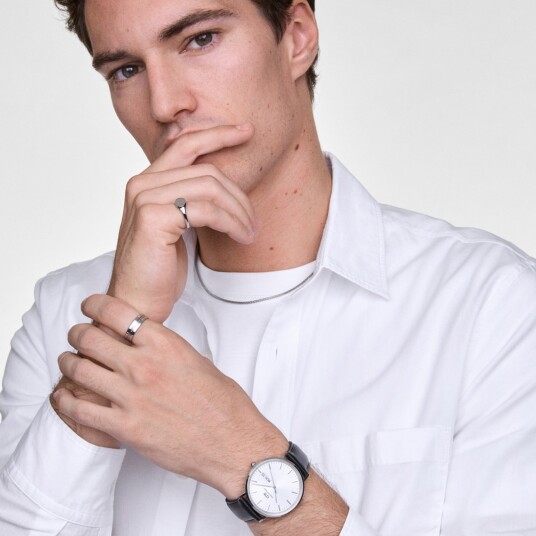 Daniel Wellington DW Watch Classic Day Display Sheffield Silver 40mm
