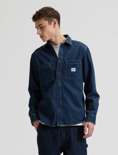 Lee Jeans Workwear Shirt 2.0   Blue   M x 00