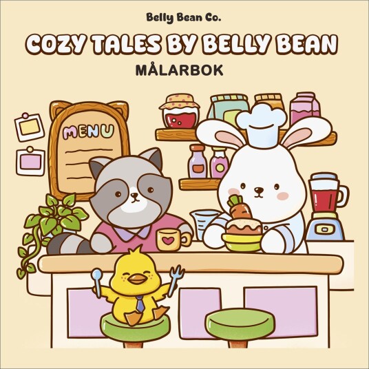 Cozy Tales by Belly Bean Fargeleggingsbok