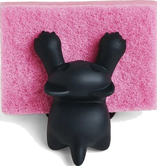OTOTO Sponge Holder - Scrubby - GREY - H10 cm OTOTO Sponge Holder - Scrubby - GREY - H10 cm