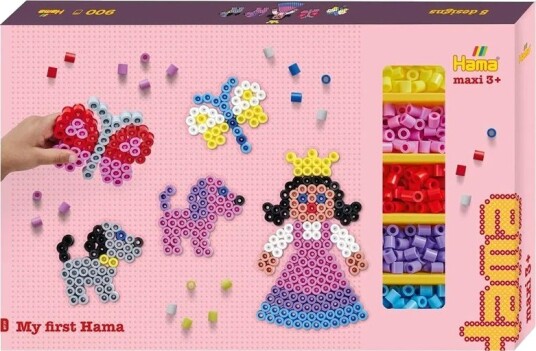 Hama Maxi Giant Gift Box with 900 Beads and 3 Pegboards 388717