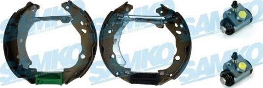 SAMKO KEG617 Bremsesko sett