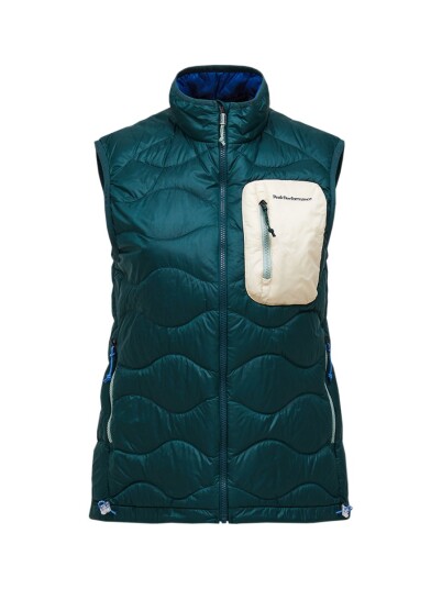 Peak Performance W Helium Utility Down Vest Ponderosa Pine S