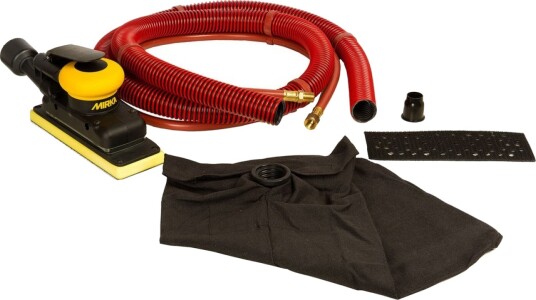 Mirka Plansliper OS 383DB 70x198mm 179w Pneumatisk