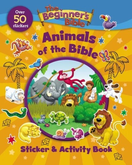 The Beginner'S Bible Animals Of The Bible Sticker And Activity Book Av The Beginner'S Bible