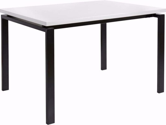 Loft24 Sandra Spisebord Hvit Highgloss 120x90 Unoliving Loft24 Sandra Spisebord Hvit Highgloss 120x90 Unoliving