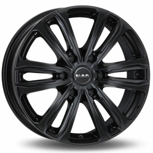 Mak Safari6 Gloss Black 7.5x17 6x139.7 ET30 B112 Mak Safari6 Gloss Black 7.5x17 6x139.7 ET30 B112