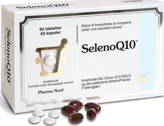 Pharma Nord SelenoQ10 60+60 stk, 60+60 stk.