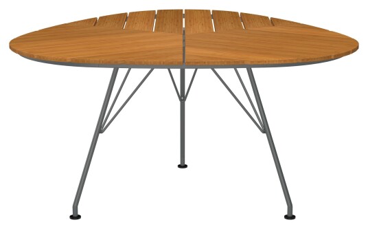 HOUE - LEAF Hagebord Trianguler - Bambus/Metall HOUE - LEAF Hagebord Trianguler - Bambus/Metall