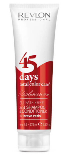 Revlon Professional 45 Days Sampoo And Conditioner Brave Reds 275ml Revlon Professional 45 Days Sampoo And Conditioner Brave Reds 275ml