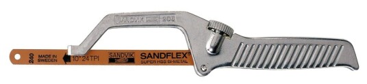 Bahco Mini Baufil 208 med Klingeholder - 250 mm Lettmetall Bahco Mini Baufil 208 med Klingeholder - 250 mm Lettmetall