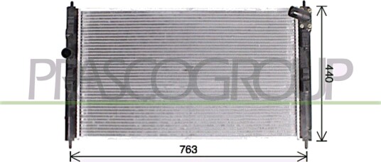 PRASCO CI440R002 Radiator motorkjøling